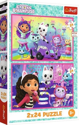 PUZZLE GÁBININ KOUZELNÝ DOMEK: ZÁBAVA S