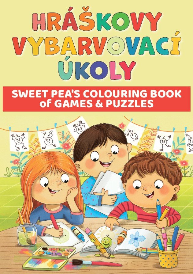 Obálka knihy HRÁŠKOVY VYBARVOVACÍ ÚKOLY od autora Kalusová Jana