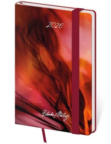 2026 DIÁŘ VARIO MATRAGI RED KAPESNÍ S GUMIČKOU