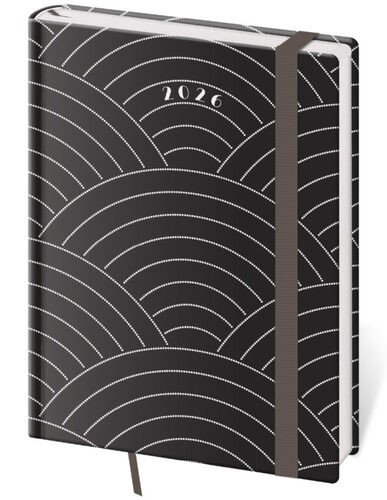 DIÁŘ 2026 TÝDENNÍ B6 VARIO ROUND S GUMIČKOU