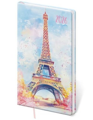 DIÁŘ 2026 KAPESNÍ VARIO LYRA PARIS