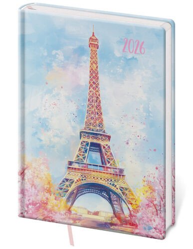 DIÁŘ 2026 TÝDENNÍ A5 VARIO LYRA PARIS
