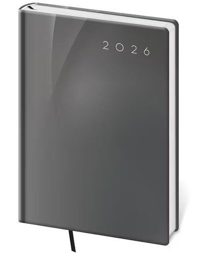 DIÁŘ 2026 TÝDENNÍ A5 VARIO GREY DESIGN