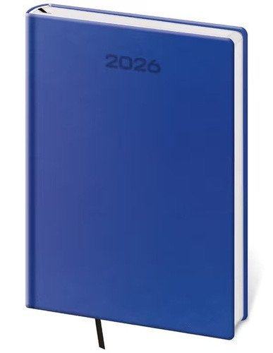 DIÁŘ 2026 TÝDENNÍ A5 SOFT MODRÝ