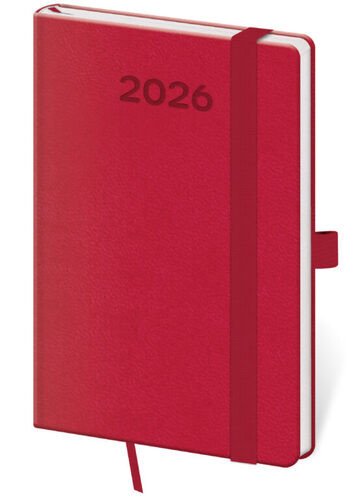 DIÁŘ 2026 KAPESNÍ PRINT POP MALINOVÝ