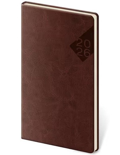 DIÁŘ 2026 KAPESNÍ NEBRASCA ANGL. ČERVENÝ