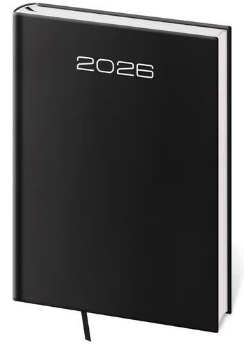 DIÁŘ 2026 TÝDENNÍ A5 OLD KARACHI ČERNÝ