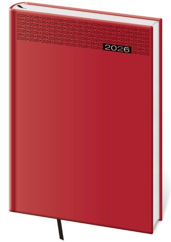 DIÁŘ 2026 TÝDENNÍ B5 GOMMATO ČERVENÝ