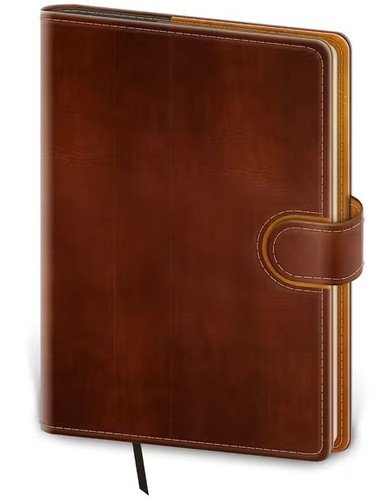 DIÁŘ 2026 DENNÍ B6 FLIP HNĚDOHNĚDÝ