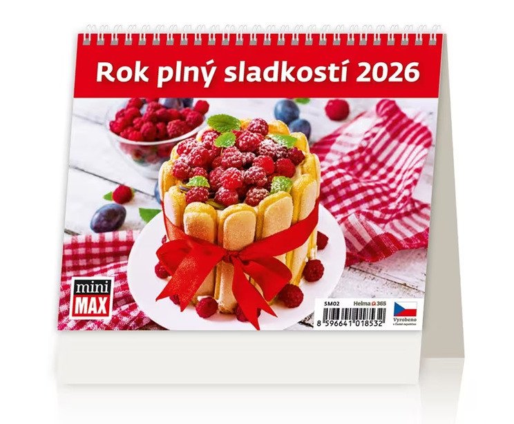 2026 ROK PLNÝ SLADKOSTÍ STOLNÍ MINIMAX