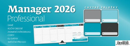 STOLNÍ KALENDÁŘ 2026 MANAGER PROFESSIONAL