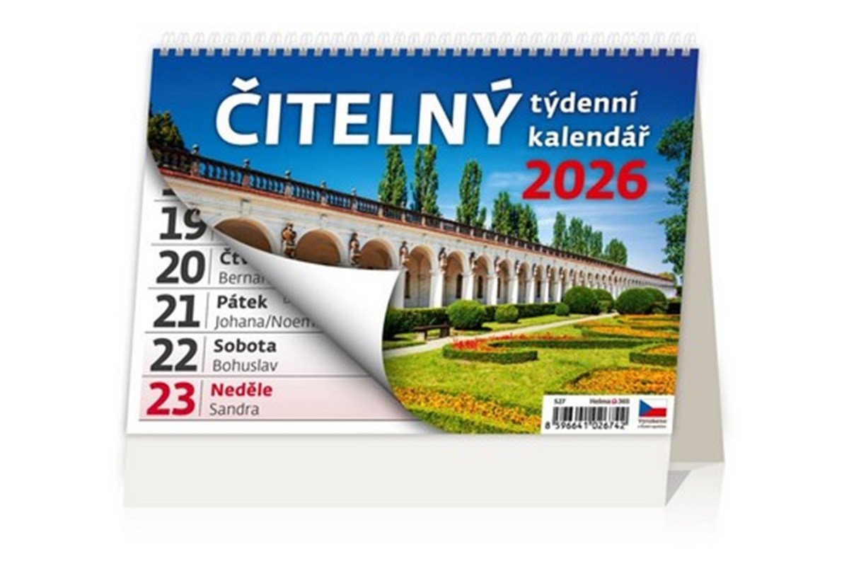 2026 ČITELNÝ TÝDENNÍ STOLNÍ