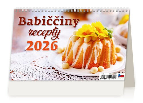 STOLNÍ KALENDÁŘ 2026 BABIČČINY RECEPTY