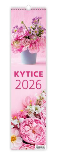 2026 KYTICE NÁSTĚNNÝ ÚZKÝ