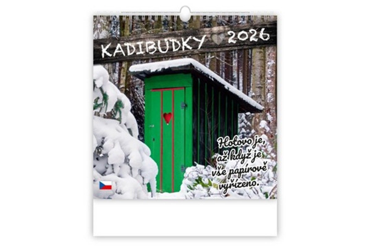 NÁSTĚNNÝ KALENDÁŘ 2026 KADIBUDKY