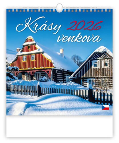 2026 KRÁSY VENKOVA NÁSTĚNNÝ