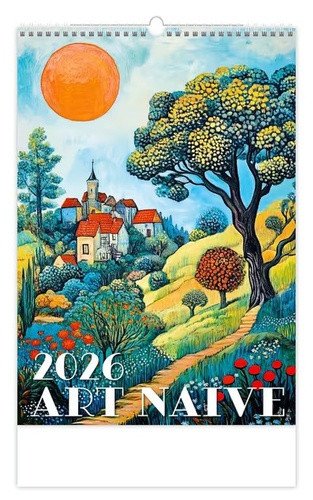 2026 ART NAIVE NÁSTĚNNÝ