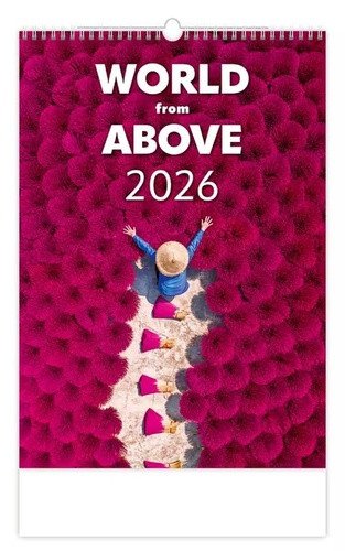 NÁSTĚNNÝ KALENDÁŘ 2026 WORLD FROM ABOVE