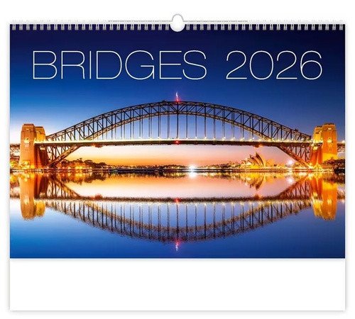 NÁSTĚNNÝ KALENDÁŘ 2026 BRIDGES