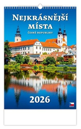 2026 NEJKRÁSNĚJŠÍ MÍSTA ČR NÁSTĚNNÝ