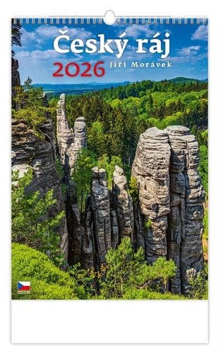 NÁSTĚNNÝ KALENDÁŘ 2026 ČESKÝ RÁJ