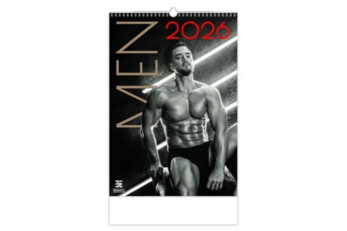 NÁSTĚNNÝ KALENDÁŘ 2026 MEN