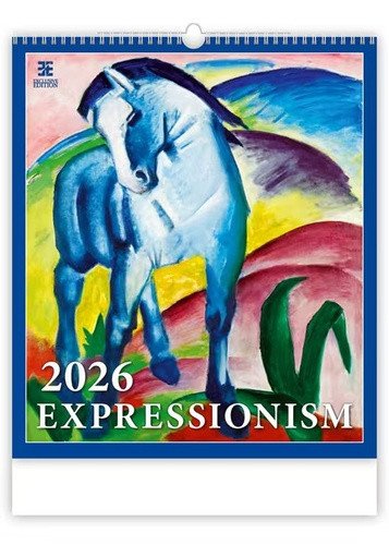 NÁSTĚNNÝ KALENDÁŘ 2026 EXPRESSIONISM