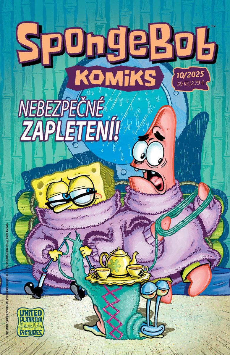 Obálka knihy SPONGEBOB 10/2025 od autora <br>