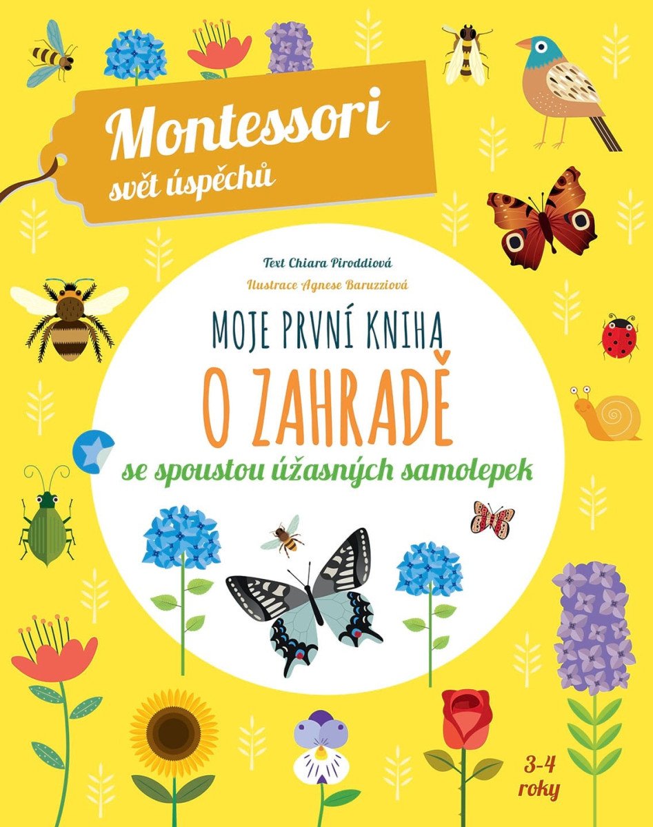MOJE PRVNÍ KNIHA O ZAHRADĚ (MONTESSORI: