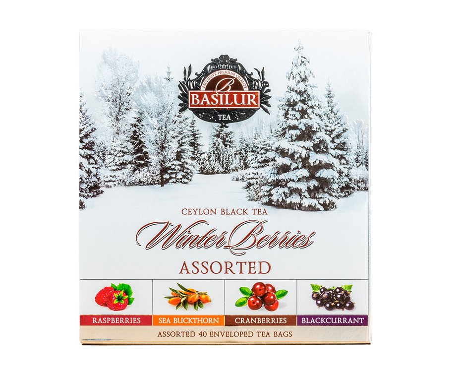 ČAJ BASILUR 4419 WINTER BERRIES ASSORTED [40 SÁČKŮ]