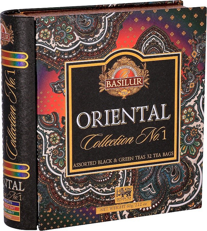 ČAJ BASILUR 7783 BOOK ASSORTED ORIENTAL
