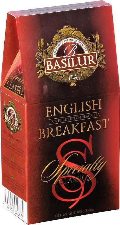 ČAJ BASILUR 7758 SPECIALTY ENGLISH BREAKFAST [SYPANÝ]