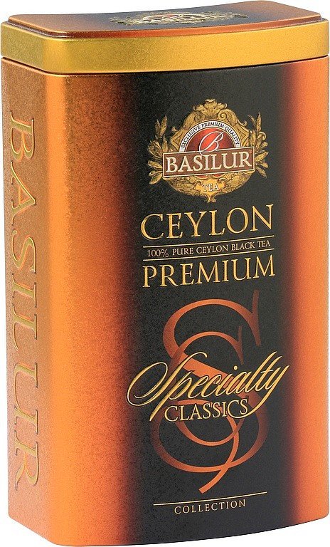 ČAJ BASILUR 7714 SPECIALTY CEYLON PREMIUM [SYPANÝ PLECHOVKA]