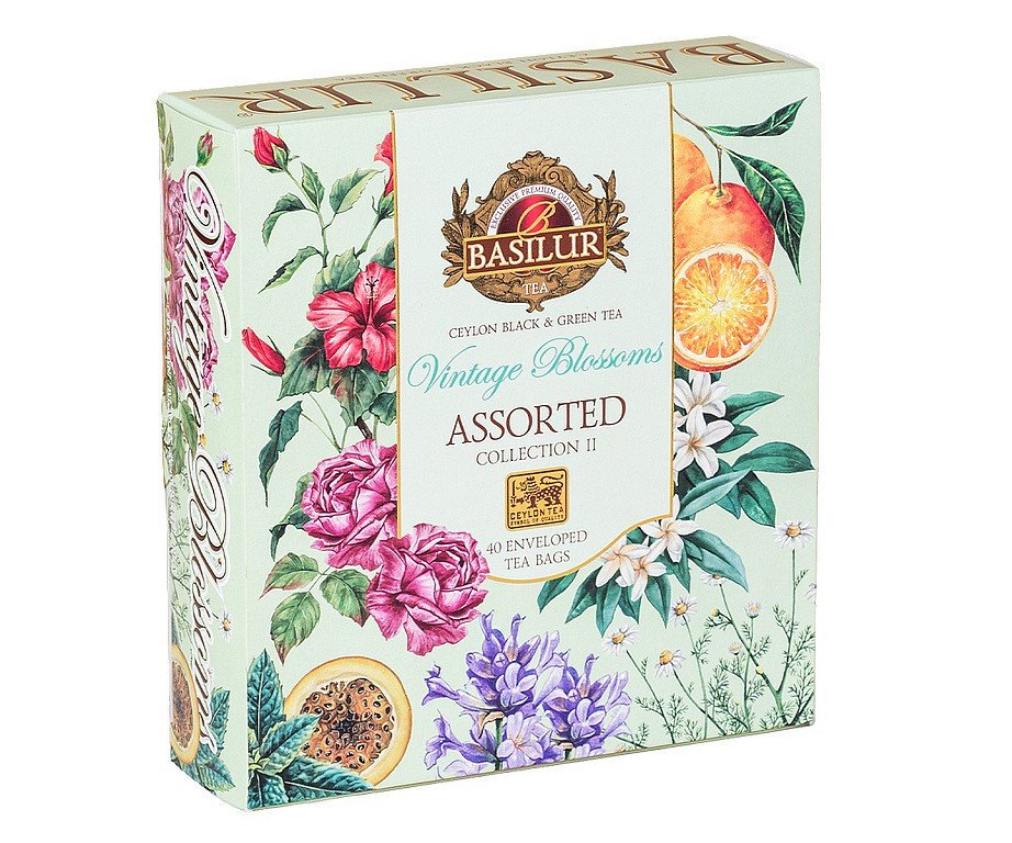 ČAJ BASILUR 4287 VINTAGE BLOSSOMS ASSORTED COLLECTIONS II