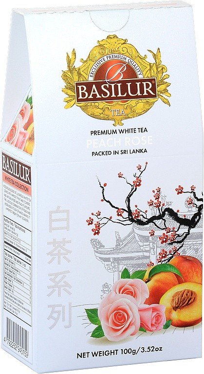 ČAJ BASILUR 4006 WHITE TEA PEACH [SYPANÝ]