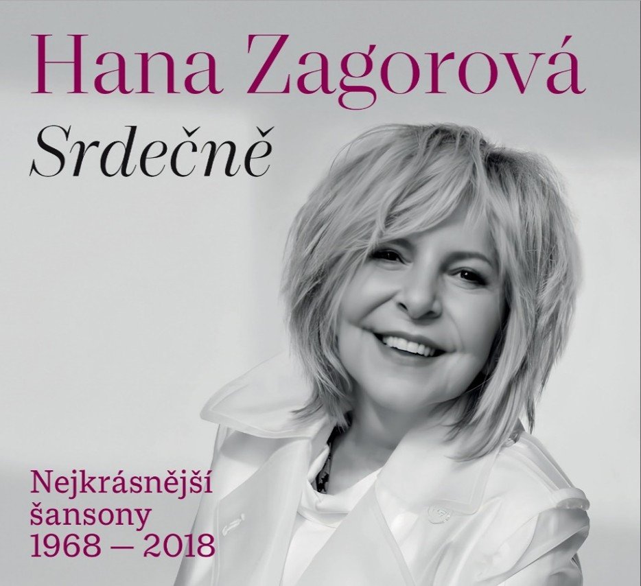 CD ZAGOROVÁ HANA - SRDEČNĚ - NEJKRÁSNĚJŠÍ ŠANSONY 1968-2018
