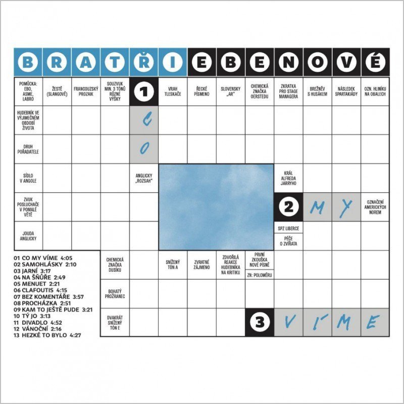 LP BRATŘI EBENOVÉ - CO MY VÍME