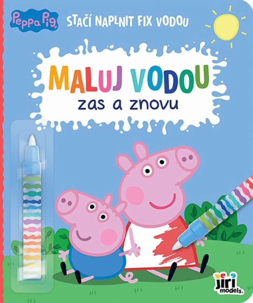 MALUJ VODOU ZAS A ZNOVU PEPPA PIG
