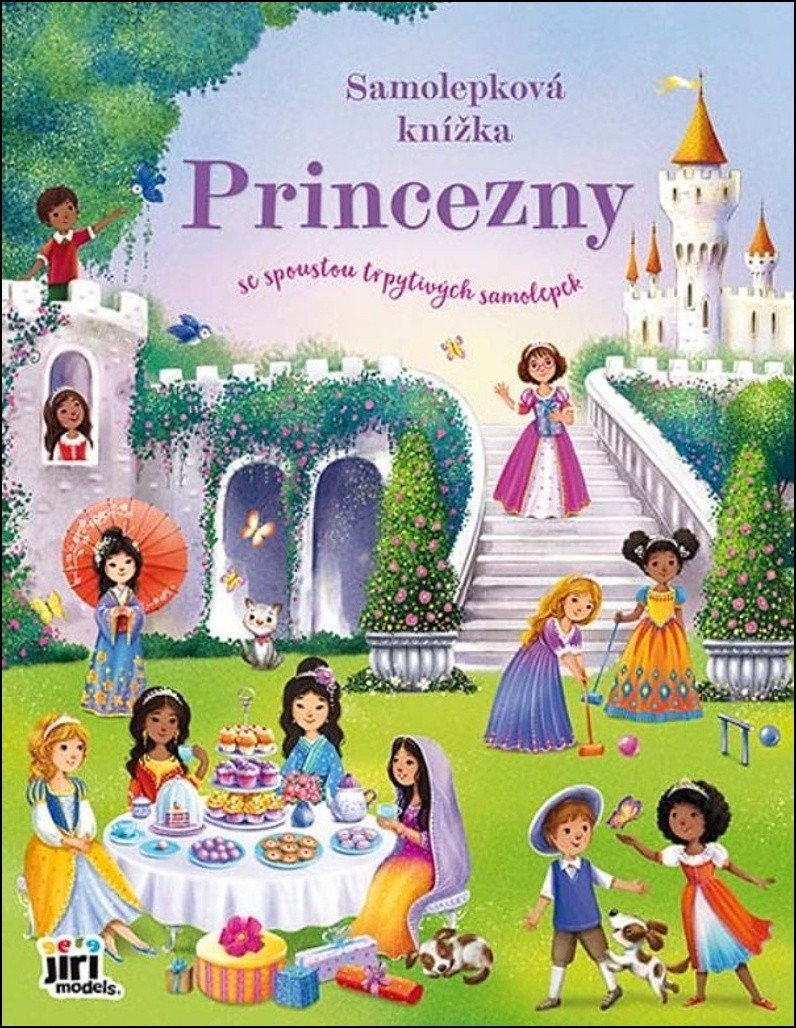 PRINCEZNY VELKÁ SAMOLEPKOVÁ KNÍŽKA