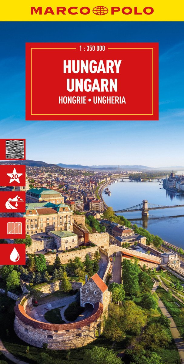 MAĎARSKO 1:350 000 AUTOMAPA