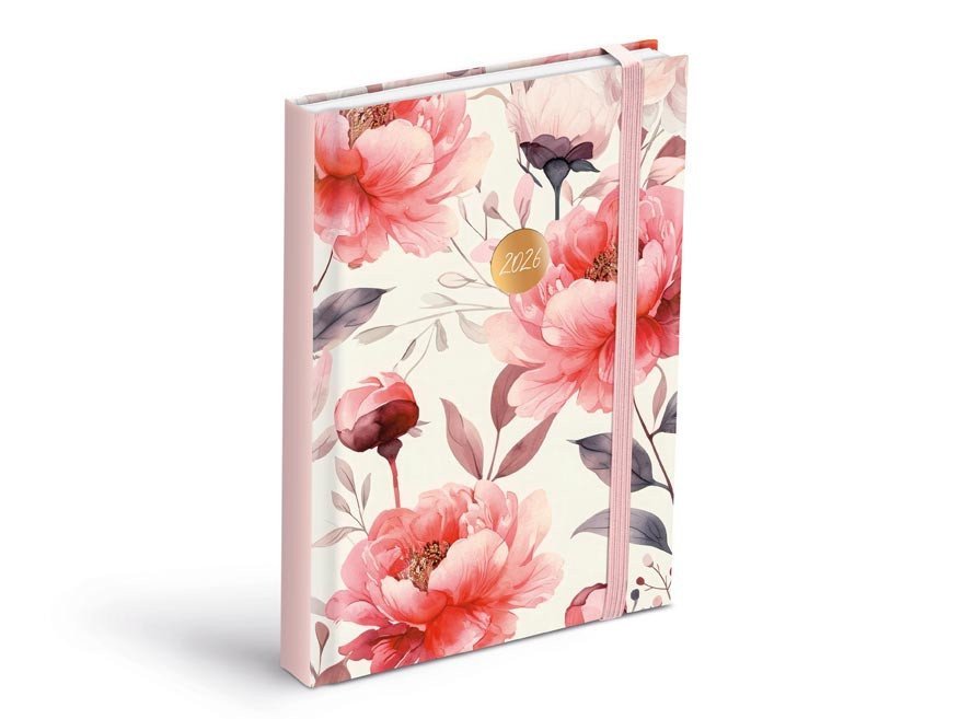 DIÁŘ 2026 DENNÍ D801 LAMINO 4 S GUMIČKOU