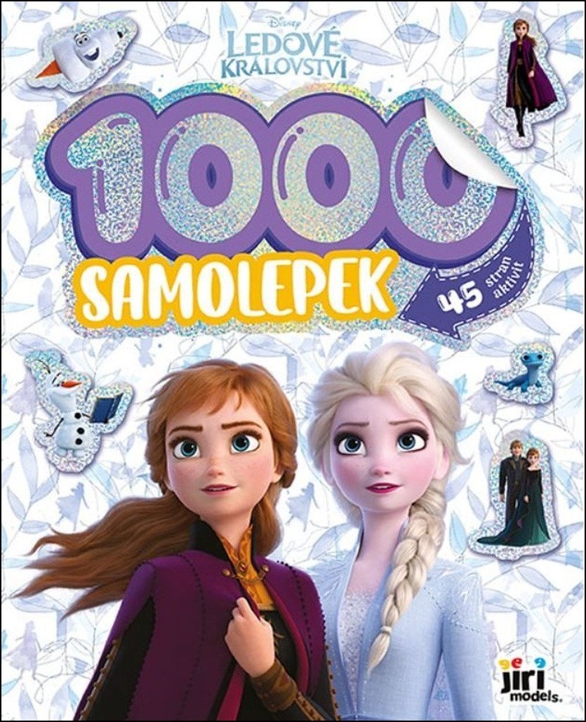 LEDOVÉ KRÁLOVSTVÍ - 1000 SAMOLEPEK S AKT