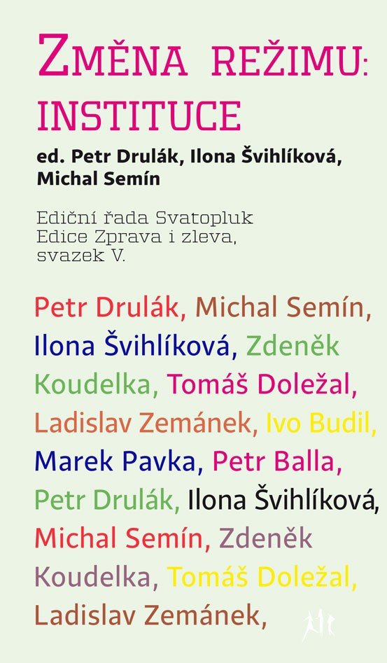 ZMĚNA REŽIMU INSTITUCE