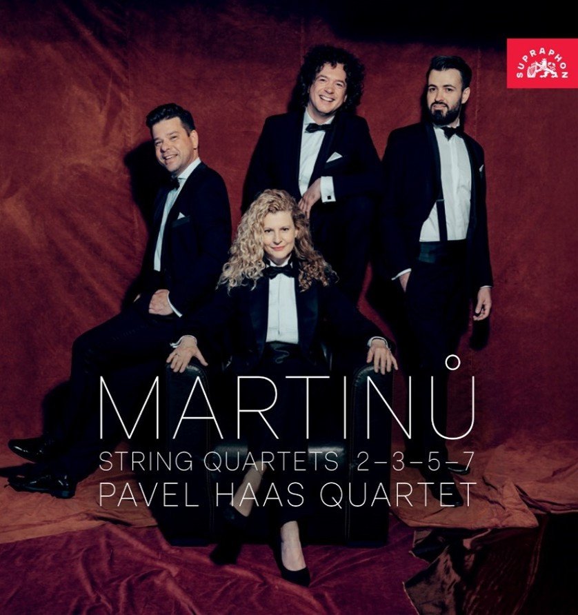 CD MARTINŮ: SMYČCOVÉ KVARTETY 2, 3, 5, 7 -