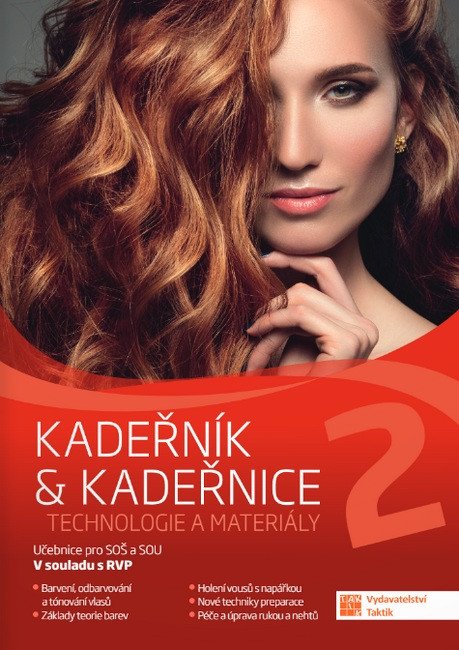Obálka knihy KADEŘNÍK & KADEŘNICE 2 TECHNOLOGIE A MATERIÁLY PRO SOŠ A SOU od autora Ráčková Marika