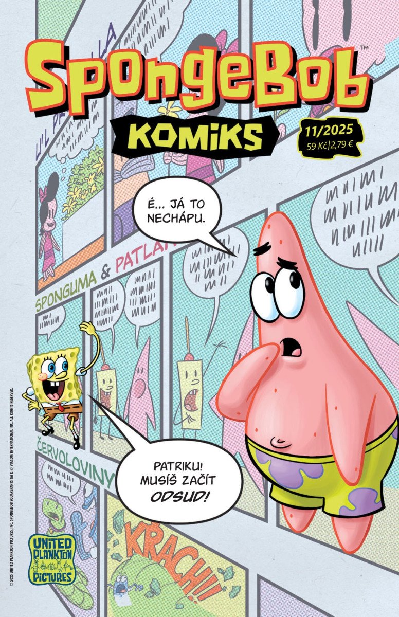Obálka knihy SPONGEBOB 11/2025 od autora <br>