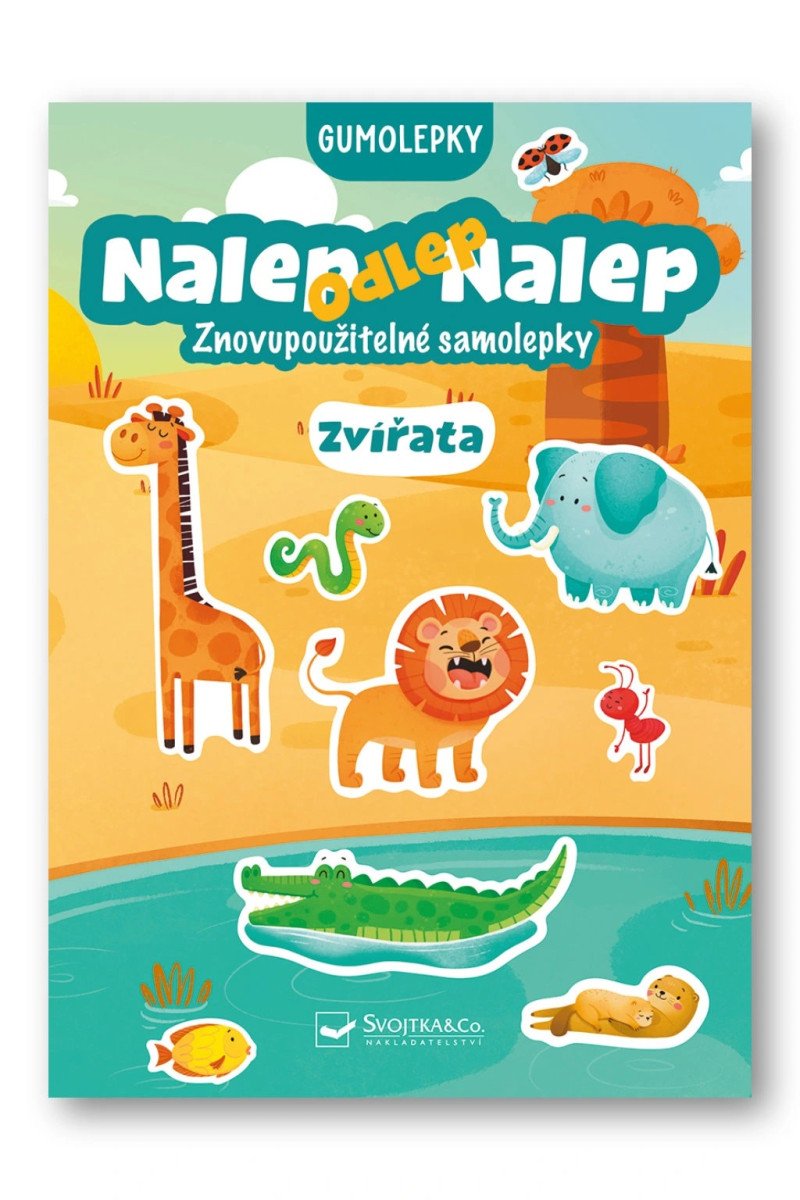 NALEP-ODLEP-NALEP GUMOLEPKY ZVÍŘATA