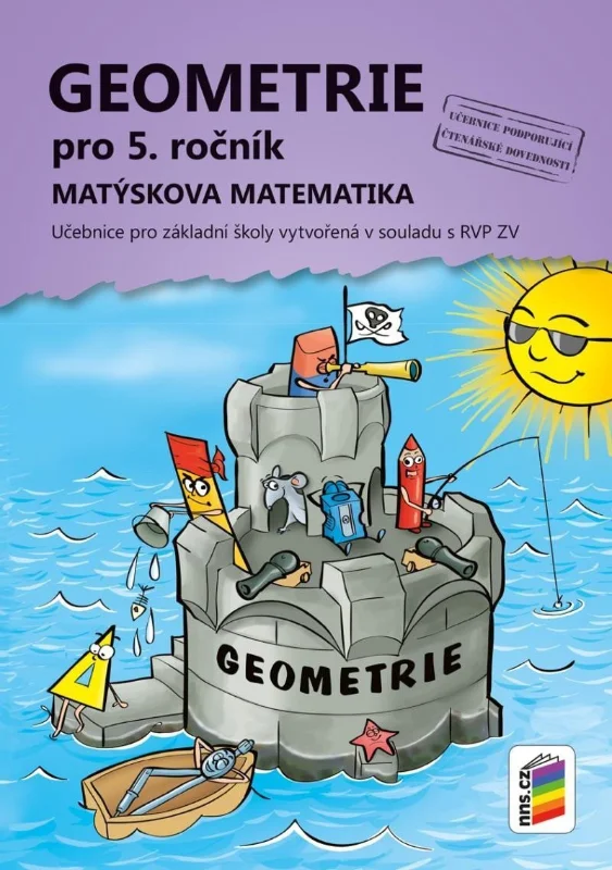 Obálka knihy GEOMETRIE PRO 5. ROČNÍK UČEBNICE (MATÝSKOVA MATEMATIKA) 5-37 od autora Novotný M.,  Novák F.