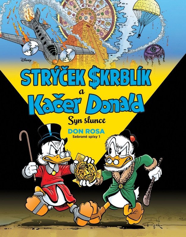 STRÝČEK SKRBLÍK A KAČER DONALD SYN SLUNCE KOMIKS
