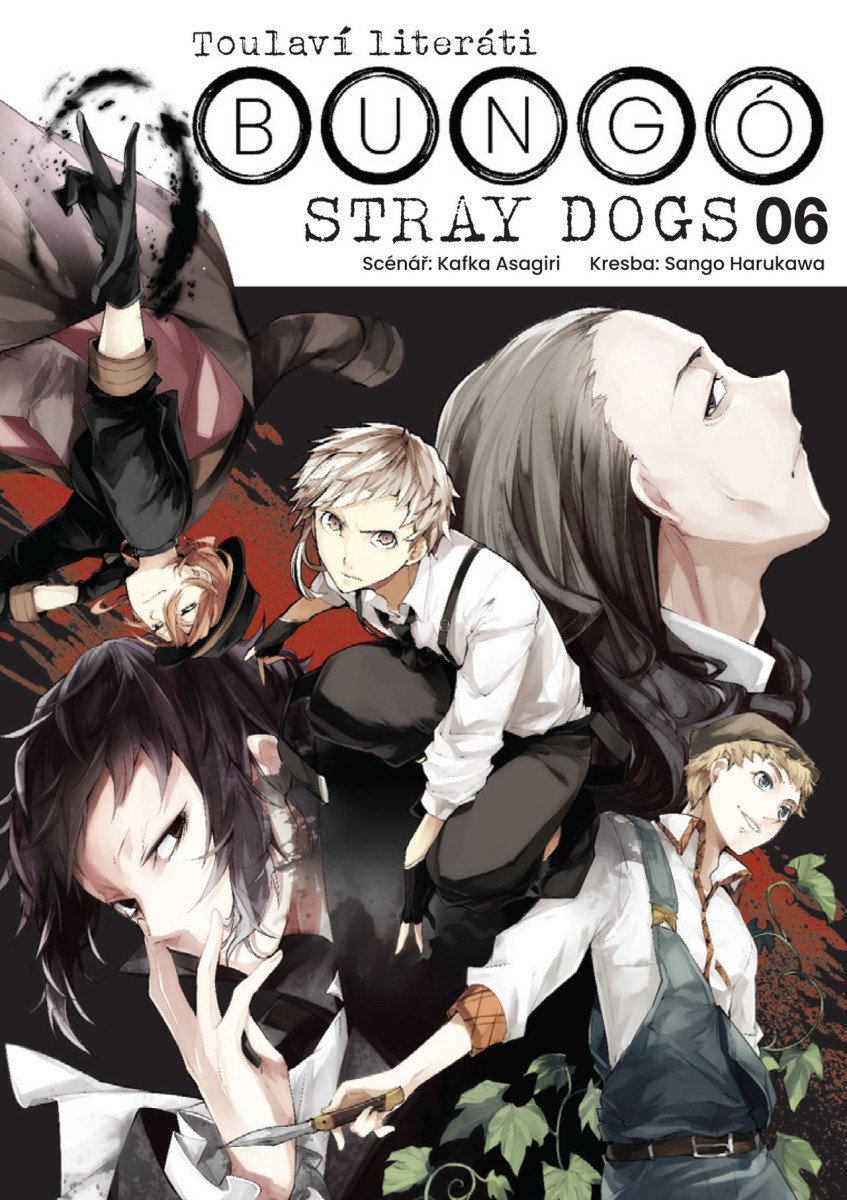 BUNGÓ STRAY DOGS 06 TOULAVÍ LITERÁTI